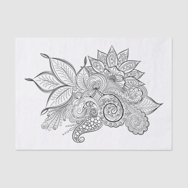 papel tecidular para momentos de calmação (Frente )