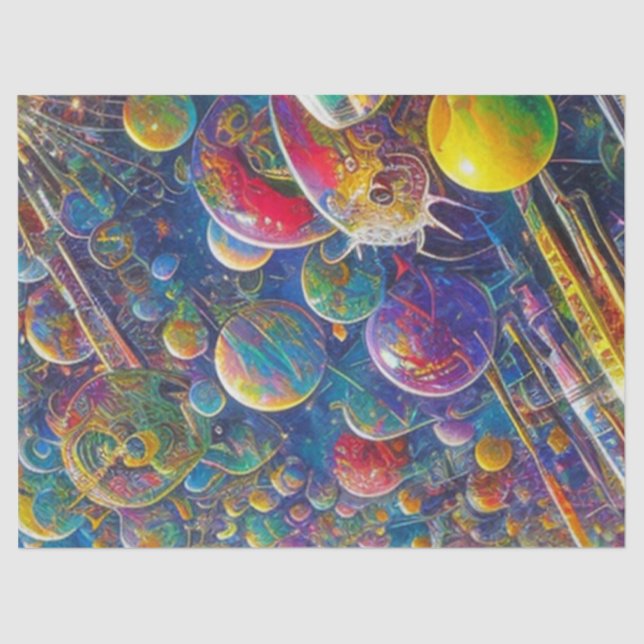 Papel tecidular Raça Espacial (Frente )