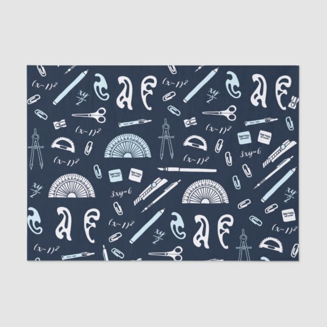 Papel Teclado Matemático (Frente )