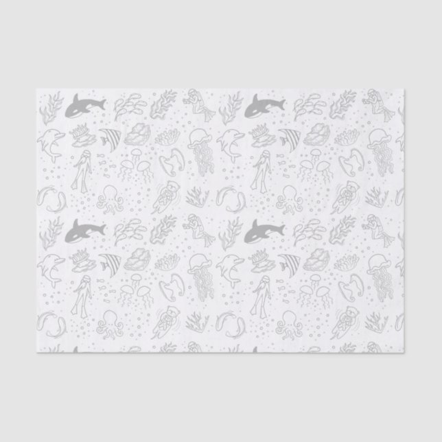 Papel Teclado Oceano (Frente )