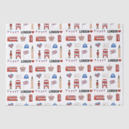 Papel Tema de Londres | London Themed Gift