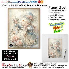 Papel Timbrado 16 Victorian Vintage Elegant Charming Classic 