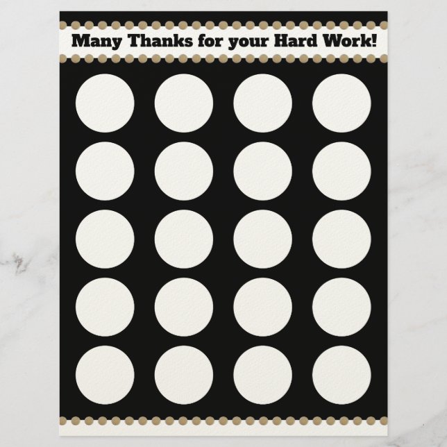 Papel Timbrado 1,5" poster do compartimento do reconhecimento do (Frente)