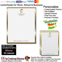 1 Business Gold Beige Logo Letterhead Business 