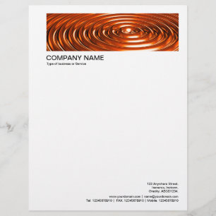 Papel Timbrado 2 no cabeçalho 1/2 na borda 1 na margem L - anéis