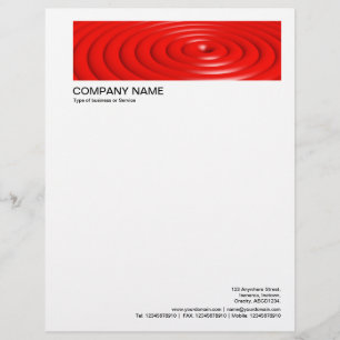 Papel Timbrado 2 no cabeçalho 1/2 na borda 1 na margem L - anéis