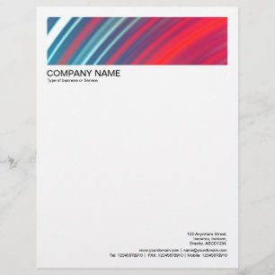 Papel Timbrado 2 no cabeçalho 1/2 polegada de borda - Rotação