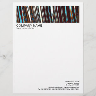 Papel Timbrado 2 no cabeçalho 1/2 polegada de borda - Rotação do