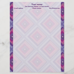 Papel Timbrado a lavanda roxa da paixão coloca a arte do teste