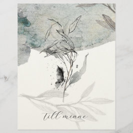 Papel Timbrado A thoughtfully designed sympathy card