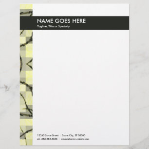 Papel Timbrado abstrato