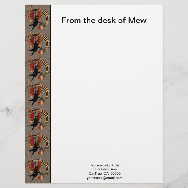 Papel Timbrado Acorn Cósmico (Frente)