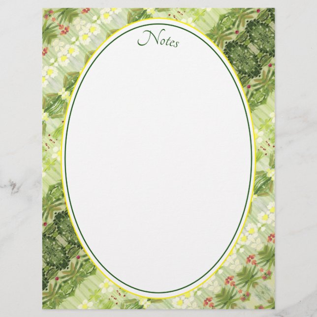 Papel Timbrado Amarelo claro (Frente)