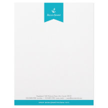 Anchor aqua — bandeira náutica