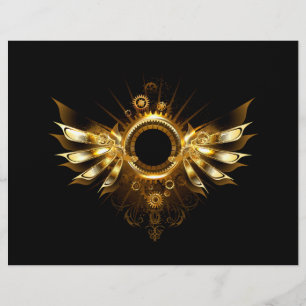 Papel Timbrado Asas steampunk