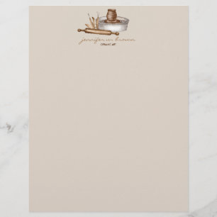 Papel Timbrado Assinaturas de Artistas de Cerâmica