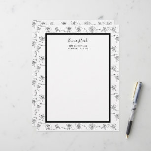 Papel Timbrado Astronauta Letterhead