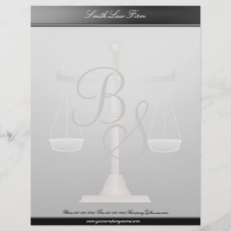 Papel Timbrado Attorney Business Letterhead