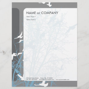 Papel Timbrado aves de proteção