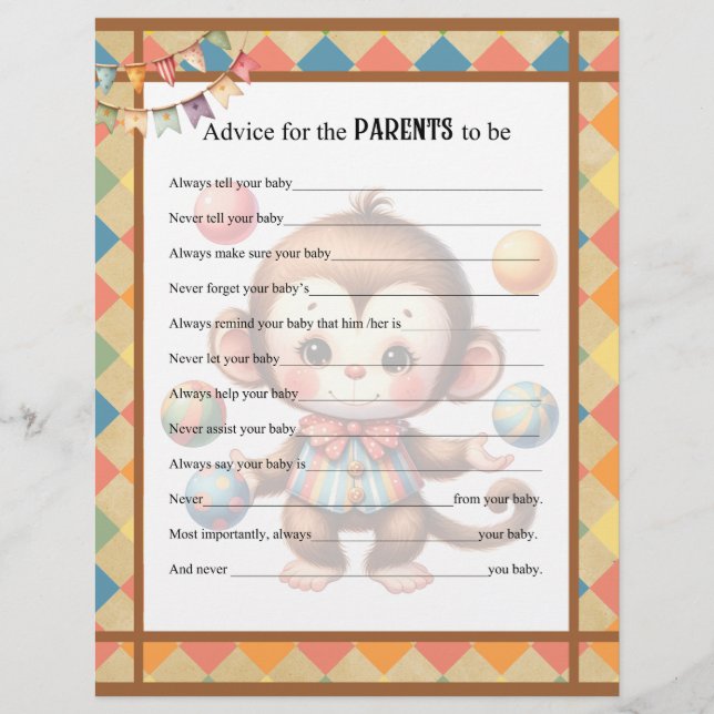 Papel Timbrado Aviso do Baby Circus_Parent (Frente)
