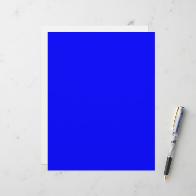 Papel Timbrado Azul (Frente/Verso In Situ)