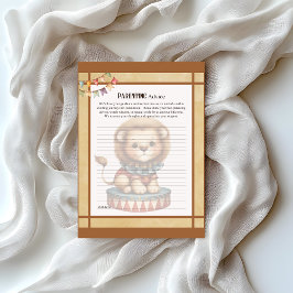 Papel Timbrado Baby Circus_ Aviso aos Pais