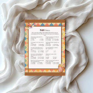 Papel Timbrado Baby Circus_ Baby Trivia