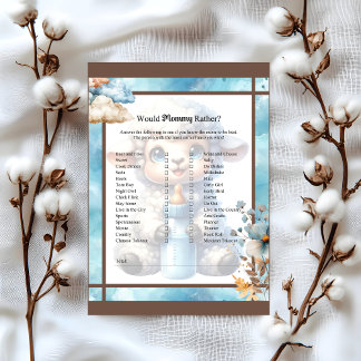 Papel Timbrado Baby Circus_  Would Mommy Rather