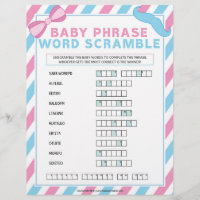 Baby Phrase Scramble [Surpresa ao gênero]