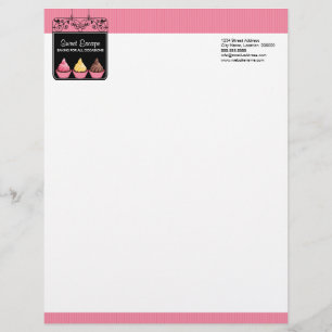 Papel Timbrado Bakery Business Letterhead