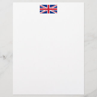 Papel Timbrado Bandeira do Reino Unido