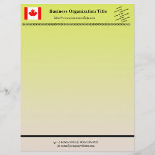 Papel Timbrado Bandeira e logotipo negócios internacionais, tema