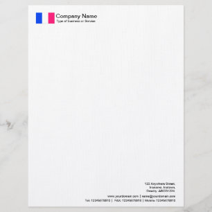 Papel Timbrado Bandeiras - France