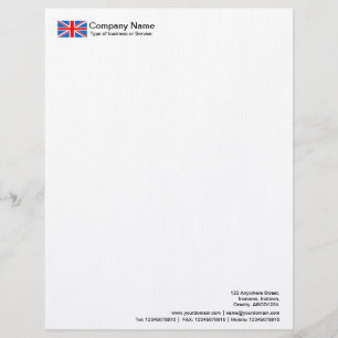 Papel Timbrado Bandeiras - Reino Unido