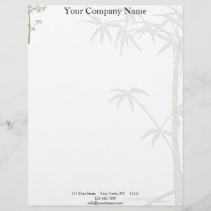 Papel Timbrado Beleza de Bambu