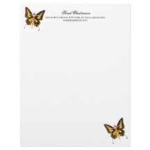 Borboleta Mágica Letterhead