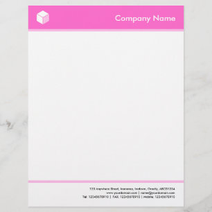 Papel Timbrado Cabeça e pés - Rosa