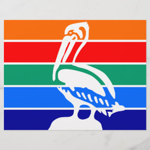 Papel Timbrado Cabeçalho com bandeira de Rua. Petersburgo