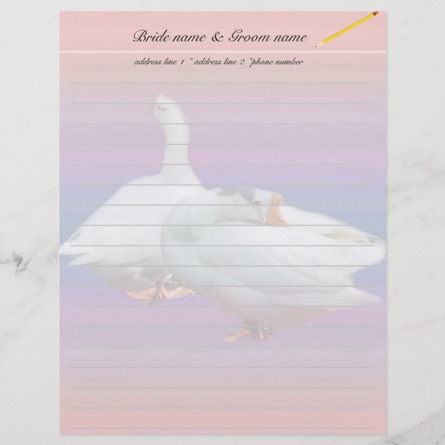 Papel Timbrado cabeçalho com nomes (Frente)