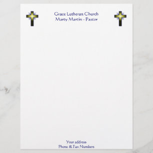 Papel Timbrado Cabeçalho da igreja ou do pastor