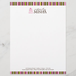 Papel Timbrado Cabeçalho da padaria