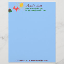 Papel Timbrado Cabeçalho da puericultura