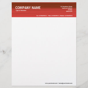 Papel Timbrado Cabeçalho de 2 polegadas - Texturizado em Cor