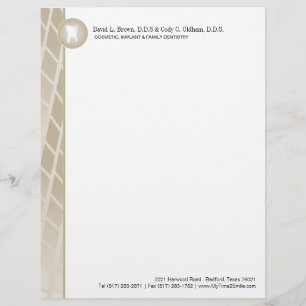 Papel Timbrado Cabeçalho de Dental Empresa