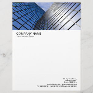 Papel Timbrado Cabeçalho de Imagem Grande - Bloco de Escritório R