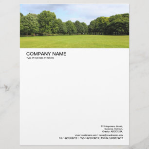 Papel Timbrado Cabeçalho de Imagem Grande - No Parque 02