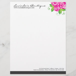 Papel Timbrado Cabeçalho do florista