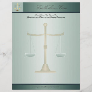 Papel Timbrado Cabeçalho do negócio do advogado