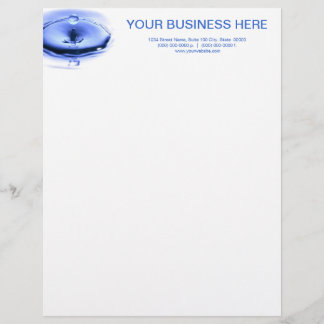 Papel Timbrado Cabeçalho do respingo