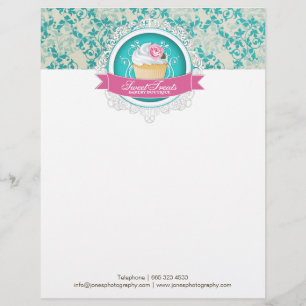 Papel Timbrado Cabeçalho elegante da padaria